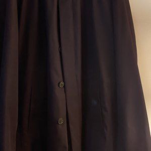 Calvin Klein Raincoat, quarter length, men's large